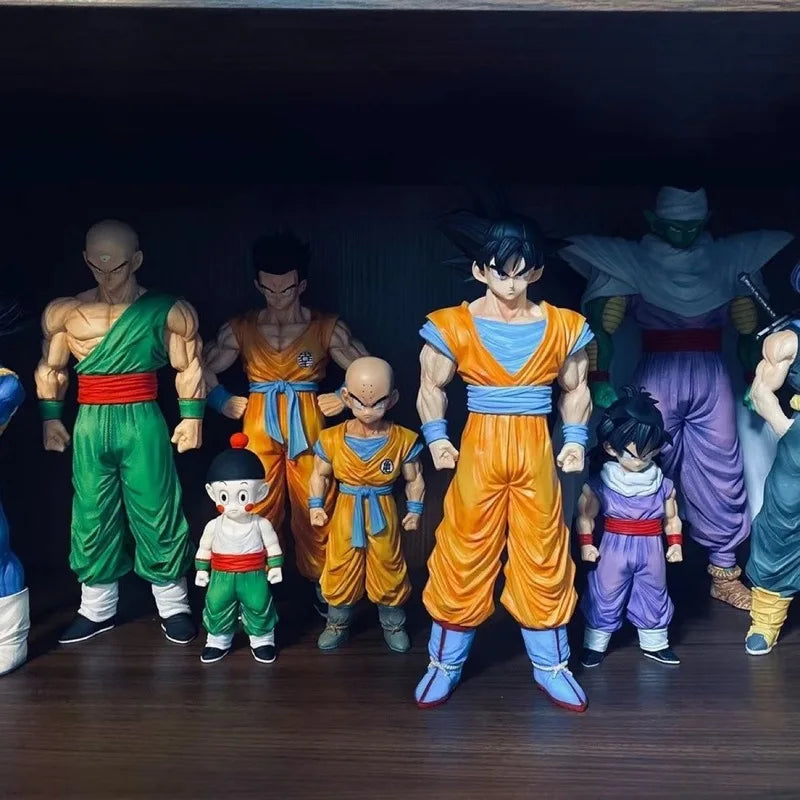 28cm Dragon Ball Z Infinite Z Warrior Gk Figures Goku Gohan Vegeta Piccolo Torankusu Trendy Toy Model Statue Decoration Gift