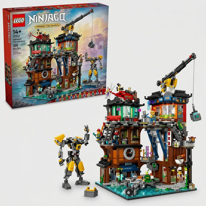 LEGO NINJAGO City Workshops 71837 – 3,244 Piece Building Set