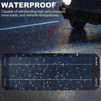 30W 12V Solar Battery Charger & Trickle Maintainer | Car RV Boat