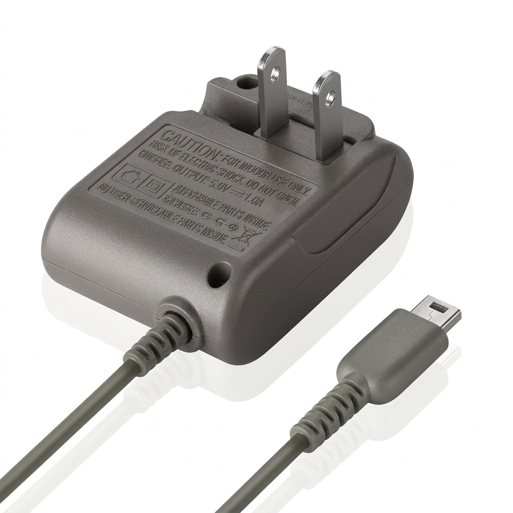 Nintendo DS Lite Charger Cable 5.2V 450mA AC Adapter