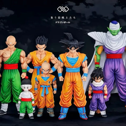 28cm Dragon Ball Z Infinite Z Warrior Gk Figures Goku Gohan Vegeta Piccolo Torankusu Trendy Toy Model Statue Decoration Gift