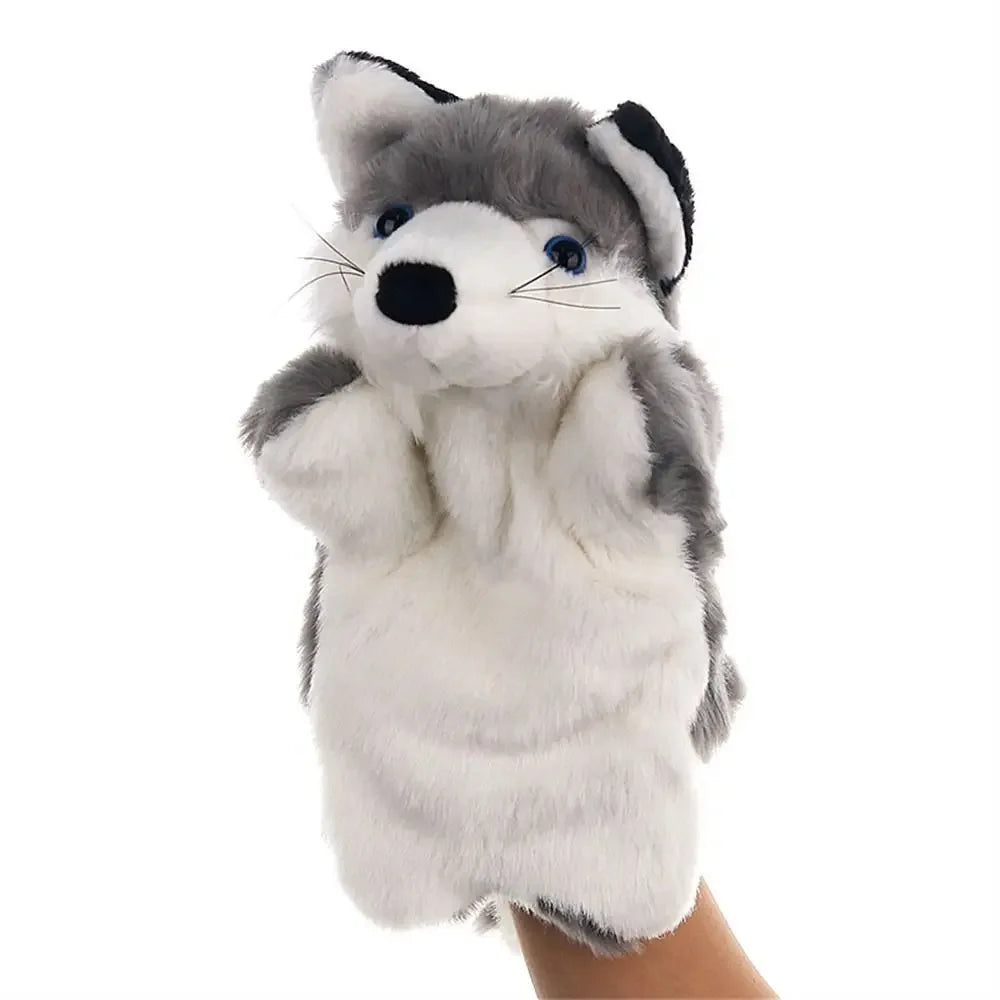 Telling Story Kids Gift Panda Cat Dolls Koala Rabbit Cartoon Plush Toys Plush Hand Doll Children Puppets Animal Hand Puppet