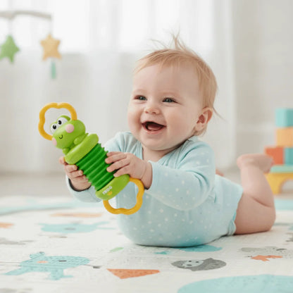 Fun Cartoon Frog Accordion Toy Mini Music Learning Early Educational Toy Cute Handheld Musical Instrument Toy Kids Gift