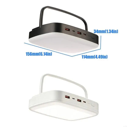 2-in-1 Novelty Travel USB Gadgets Handhled LED Light with Charging Function for Outdoor Camping Fishing Use Easy Quick Install