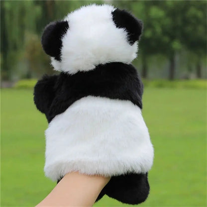 Telling Story Kids Gift Panda Cat Dolls Koala Rabbit Cartoon Plush Toys Plush Hand Doll Children Puppets Animal Hand Puppet