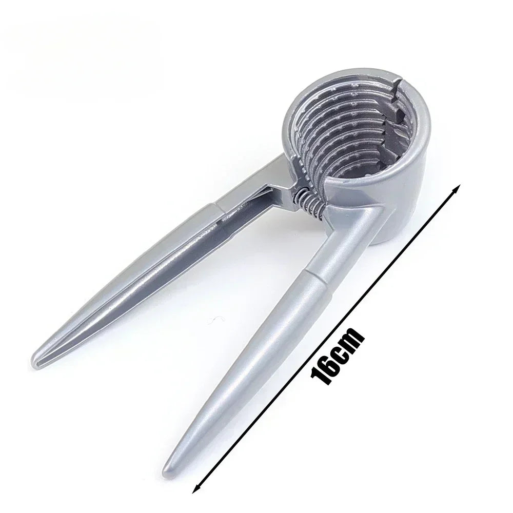 Portable Nut Crackers Metal Heavy Duty Walnut Cracker Opener Walnut Pliers Clips Nut Shelling Tools Household Kitchen Gadgets