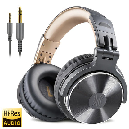 Oneodio Wired Headphones Professional Studio Pro 10/30/50 DJ Headphones With Microphone Over Ear HiFi Hi-Res Monitor Headset