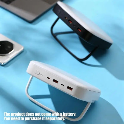 2-in-1 Novelty Travel USB Gadgets Handhled LED Light with Charging Function for Outdoor Camping Fishing Use Easy Quick Install