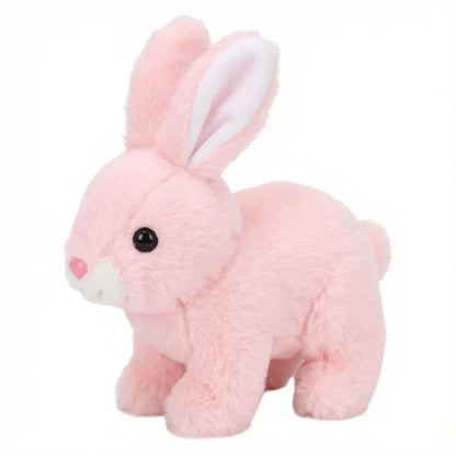 Cross-border 2026 Explosions My Realistic Bunny Toy Electric Realistic Rabbit Plush Toys Gifts for Children
