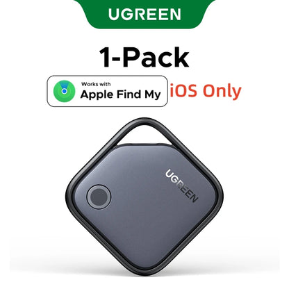 UGREEN Smart Bluetooth Tracker, Keys Finder Item Locator SmartTag Up to 2 Year Battery Phone Finder For Apple Find My (Only IOS)