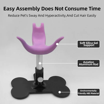 Dog Assist Stand, Adjustable Pet Bench, Groomer Dog Seat, Fixed Dog Chair