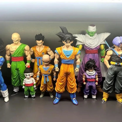 28cm Dragon Ball Z Infinite Z Warrior Gk Figures Goku Gohan Vegeta Piccolo Torankusu Trendy Toy Model Statue Decoration Gift