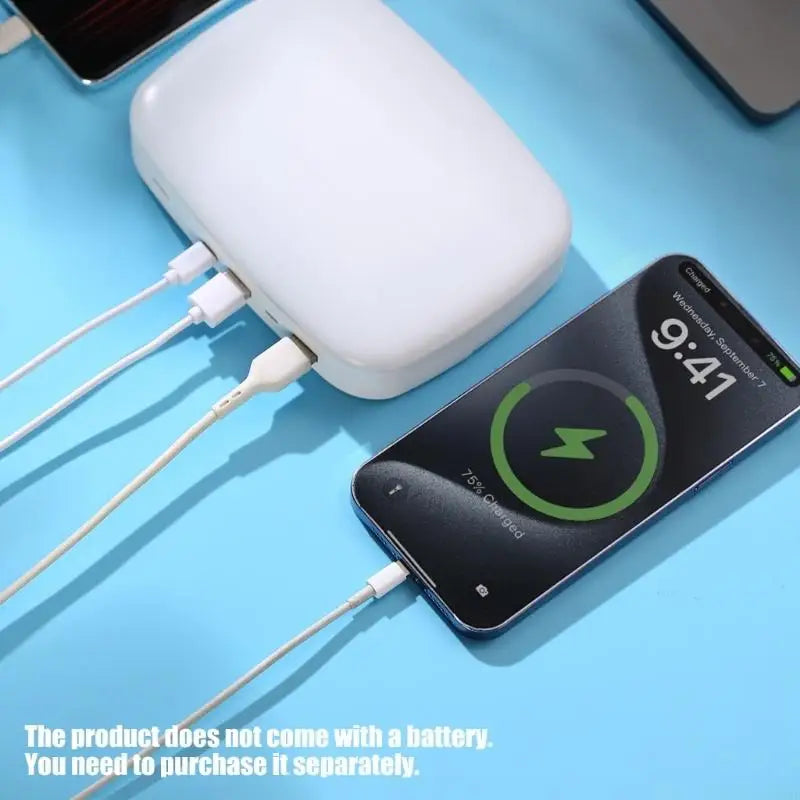 2-in-1 Novelty Travel USB Gadgets Handhled LED Light with Charging Function for Outdoor Camping Fishing Use Easy Quick Install