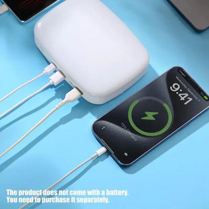 2-in-1 Novelty Travel USB Gadgets Handhled LED Light with Charging Function for Outdoor Camping Fishing Use Easy Quick Install