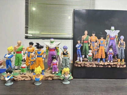 28cm Dragon Ball Z Infinite Z Warrior Gk Figures Goku Gohan Vegeta Piccolo Torankusu Trendy Toy Model Statue Decoration Gift