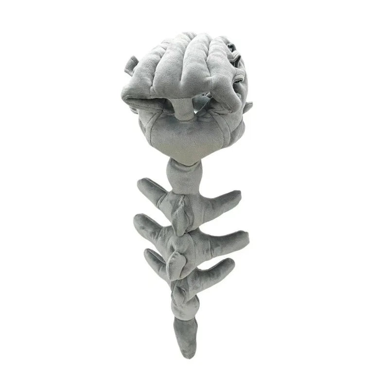 Pet dinosaur headgear, pet back accessory, realistic and highly detailed plush dinosaur skeleton for posing and photography