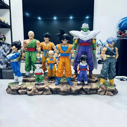 28cm Dragon Ball Z Infinite Z Warrior Gk Figures Goku Gohan Vegeta Piccolo Torankusu Trendy Toy Model Statue Decoration Gift