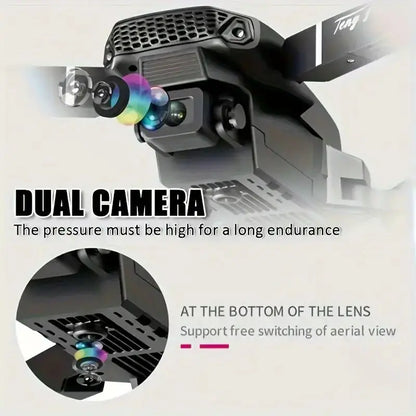 Best-Selling E88 Aerial Photography Drone - Beginner Practice Model with Dual Cameras for Aerial Photography, Dual Batteries for Extended Battery Life Set