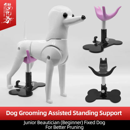 Dog Assist Stand, Adjustable Pet Bench, Groomer Dog Seat, Fixed Dog Chair