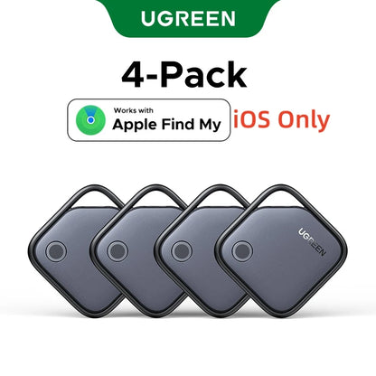 UGREEN Smart Bluetooth Tracker, Keys Finder Item Locator SmartTag Up to 2 Year Battery Phone Finder For Apple Find My (Only IOS)