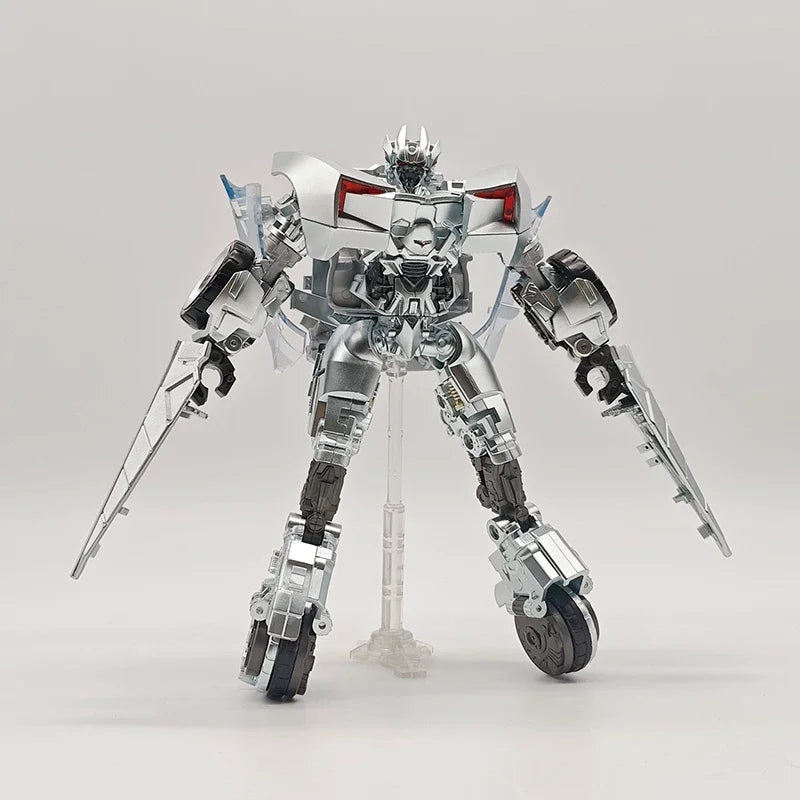 16cm Transforming Robot HP-01 War Dancer Fine Painted Sideswipe Action Figure Corvette Assassin Sports Car Deformable Model Toy