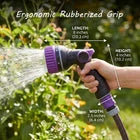7-Pattern Garden Hose Nozzle | Home Zone Living