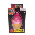 NeeDoh Nice Cream Cone Squishy Stress Relief Fidget Toy